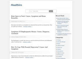 Healthiro.com thumbnail