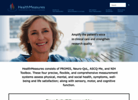 Healthmeasures.net thumbnail