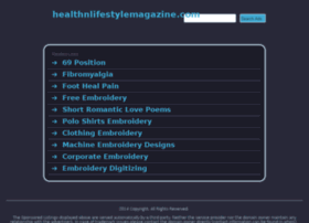 Healthnlifestylemagazine.com thumbnail