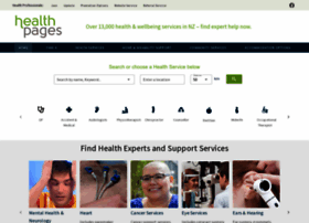 Healthpages.co.nz thumbnail