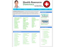 Healthresourcedirectory.com thumbnail