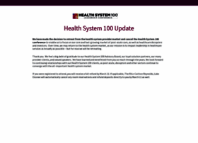 Healthsystem100.com thumbnail