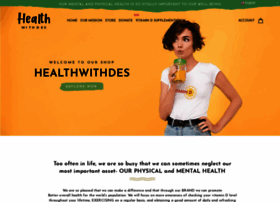 Healthwithdes.com thumbnail