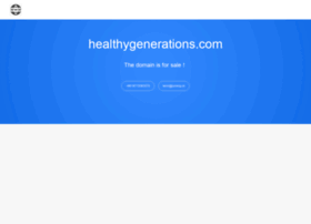 Healthygenerations.com thumbnail