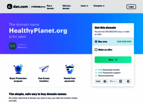 Healthyplanet.org thumbnail