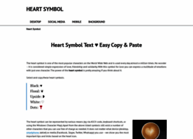 Heart-symbol.com thumbnail