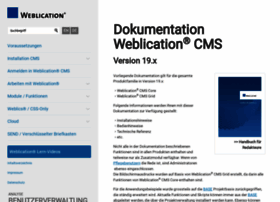 Help.weblication.de thumbnail