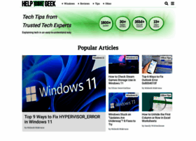 Helpdeskgeek.com thumbnail