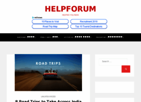 Helpforum.in thumbnail
