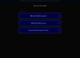 Helplife.biz thumbnail