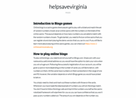 Helpsavevirginia.com thumbnail