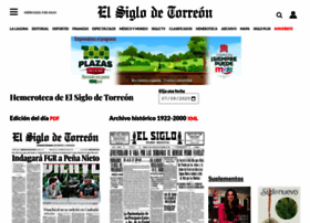 Hemeroteca.elsiglodetorreon.com.mx thumbnail