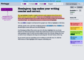 Hemingwayapp.com thumbnail