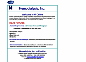 Hemodialysis-inc.com thumbnail
