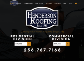 Hendersonroofing.net thumbnail