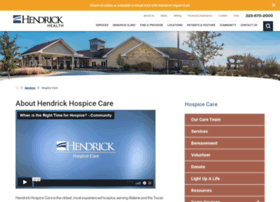 Hendrickhospice.org thumbnail
