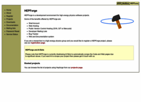 Hepforge.org thumbnail