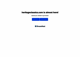 Heritageclassics.com thumbnail