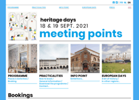 Heritagedays.brussels thumbnail