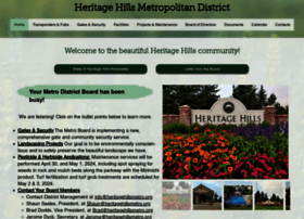 Heritagehillsmetro.org thumbnail