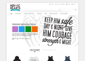 Heroicheartsapparel.com thumbnail