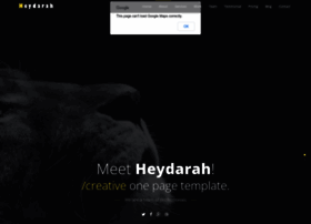Heydarah-onepage-html5-portfolio-template.bitballoon.com thumbnail