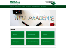 Hfu-akademie.de thumbnail