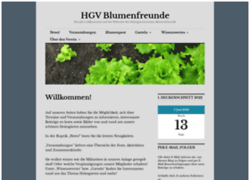 Hgv-blumenfreunde.at thumbnail