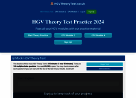 Hgvtheorytest.co.uk thumbnail