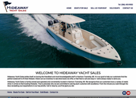 Hideawayyachtsales.com thumbnail