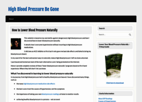 Highbloodpressurebegone.com thumbnail