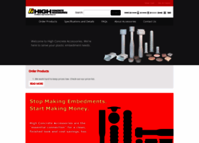 Highconcreteaccessories.com thumbnail