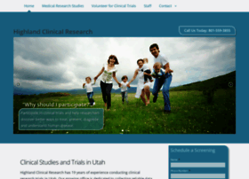 Highlandclinicalresearch.com thumbnail