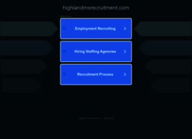 Highlandmsrecruitment.com thumbnail