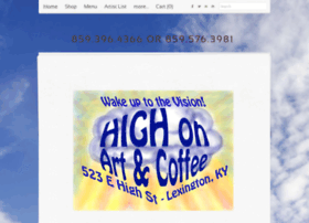 Highonartandcoffee.com thumbnail
