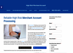 Highriskmerchant-account.com thumbnail
