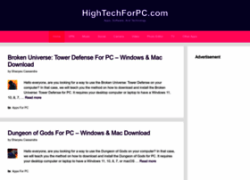 Hightechforpc.com thumbnail