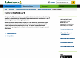 Highwaytrafficboard.sk.ca thumbnail