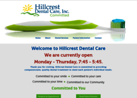 Hillcrestdentalcare.org thumbnail