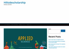 Hillsidescholarship.com thumbnail