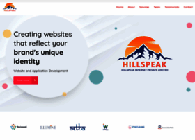 Hillspeak.com thumbnail