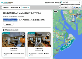 Hiltonheadvacationrentals.com thumbnail