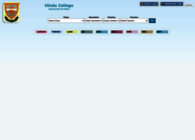 Hinducollegetimetable.in thumbnail