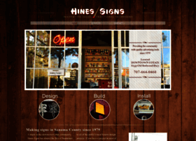 Hines-signs.com thumbnail