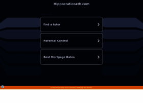 Hippocraticoath.com thumbnail