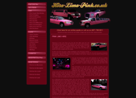 Hire-limo-pink.co.uk thumbnail