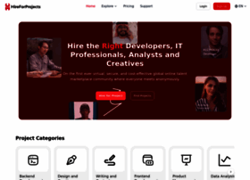 Hireforprojects.com thumbnail