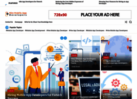 Hiremobileappdeveloper.com thumbnail