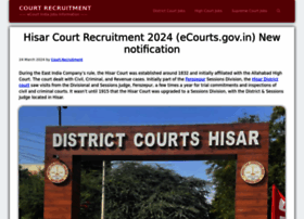 Hisar.courtrecruitment.com thumbnail