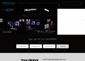 Hisense-b2b.com thumbnail